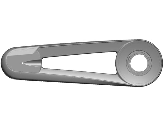 Hesling kettingkast Agudo zwart/zilver