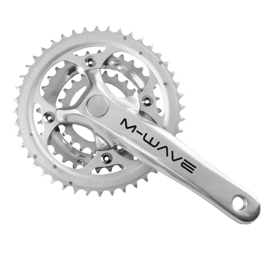 M-Wave tripple 22/32/44T - 170 alu zilver (as 119 mm. / -2 mm. diep)