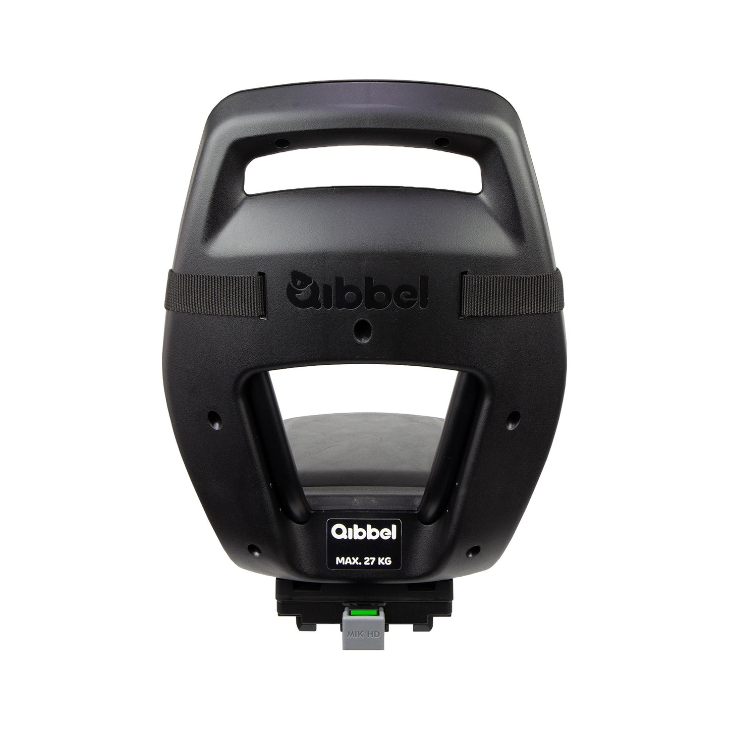 Qibbel Q350 Junior 6+ zitje MIK-HD Midnight Black incl. voetsteunen en voetbeschermingsplaten