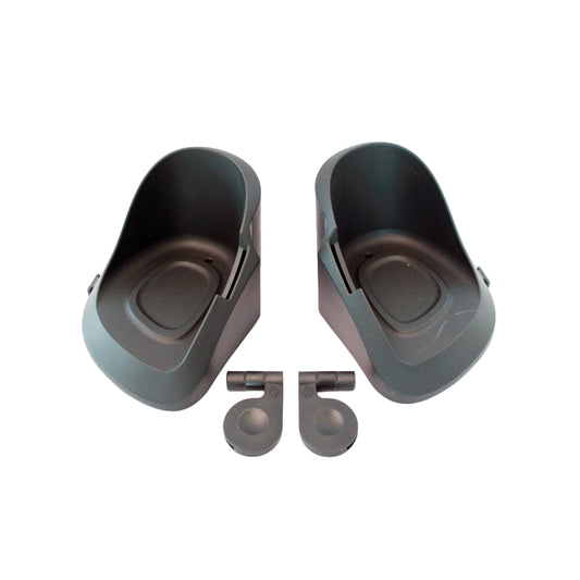 Qibbel QS104 set voetenbakjes + bijbehorende bevestigingsclips