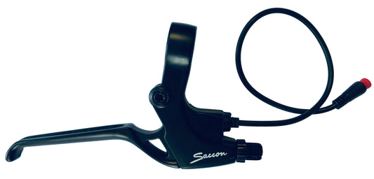 Saccon LEBK14R0S E-Bike greep rechts universeel zwart/zwart