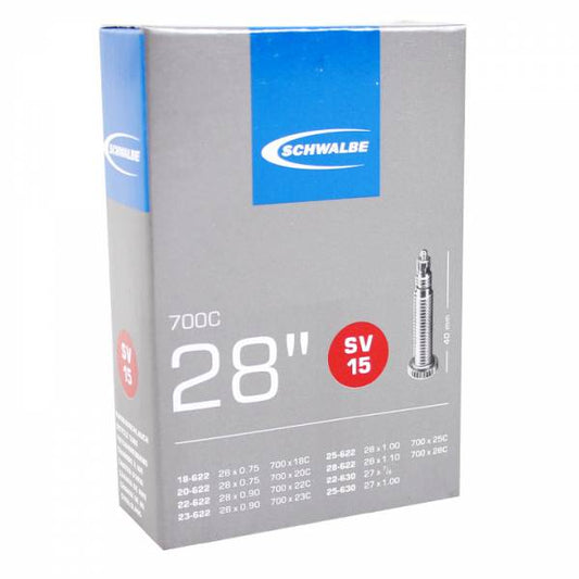 Schwalbe Bib. SV 15 - 40 mm. / 18/28-622/630 / 28x1.1/8 - 28x1.1/6 - 28x3/4 - 27x1.1/8 smal - 10427343