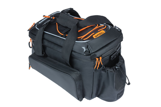 Basil 18302 Miles Tarpaulin trunkbag XL Pro MIK9-36L black orange