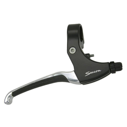 Saccon L64A54R3P04S remgreep set luxe zwart/zilver Santoprene