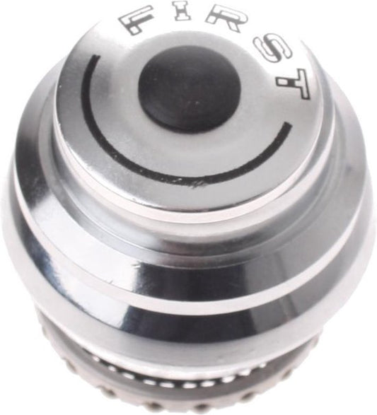 First balhoofdstel Ahead 1.1/8" 25.4x34x30 alu. zilver