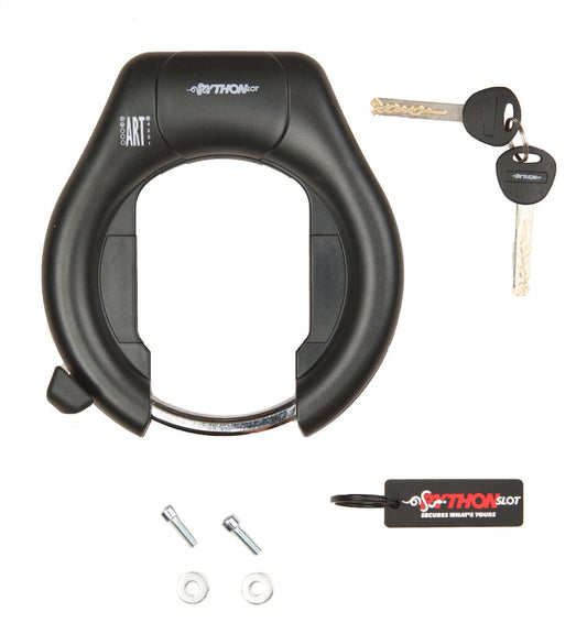 Python ringslot zwaar zwart ART-2