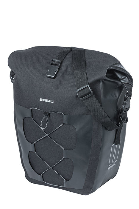 Basil 18258 Navigator Waterproof L enkele fietstas 25-31L zwart