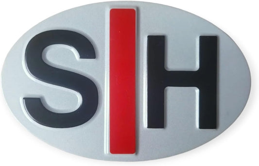 SH (slecht horend) bordje voor fiets