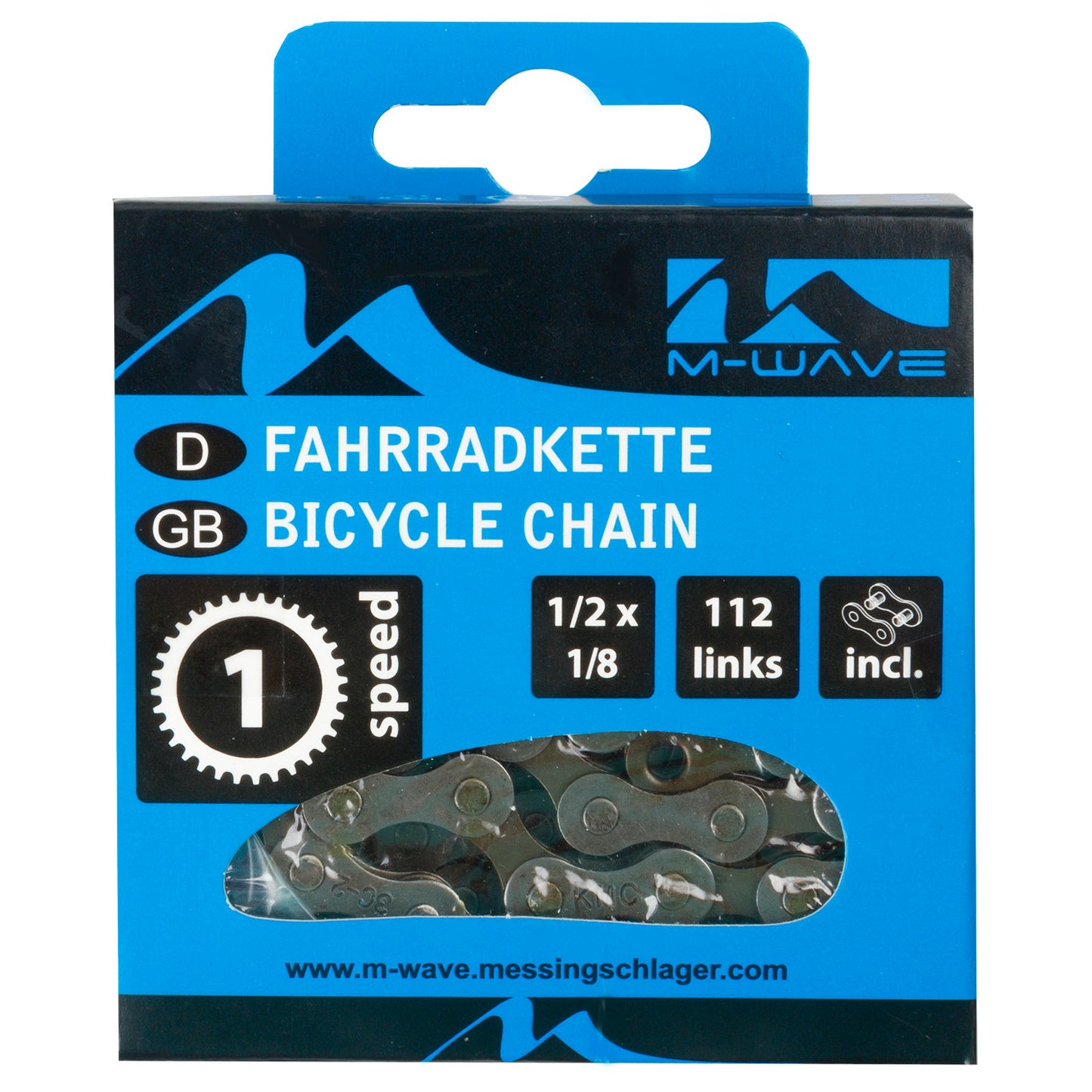 M-Wave ketting 1/2x1/8 - 112 1V. KMC-410