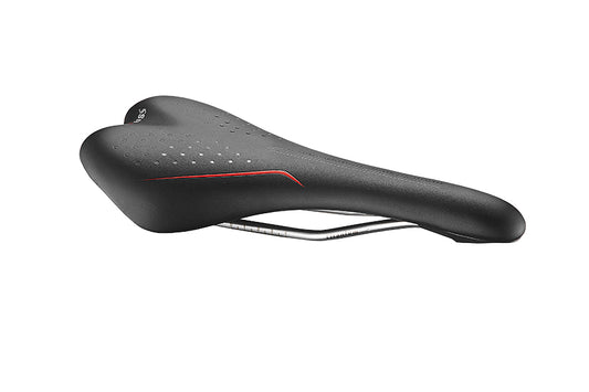 Selle San Remo zadel/kaart race/MTB Tourmalet zwart 280x130 228 gr.