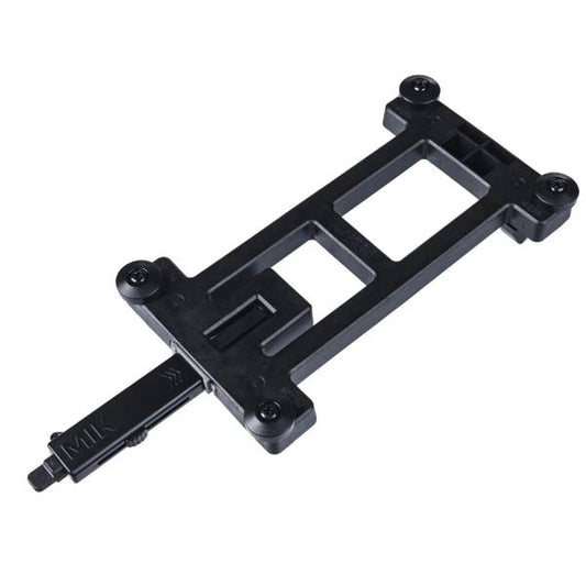 Basil 70173 MIK adapterplaat 2.0 afsluitbaar zwart