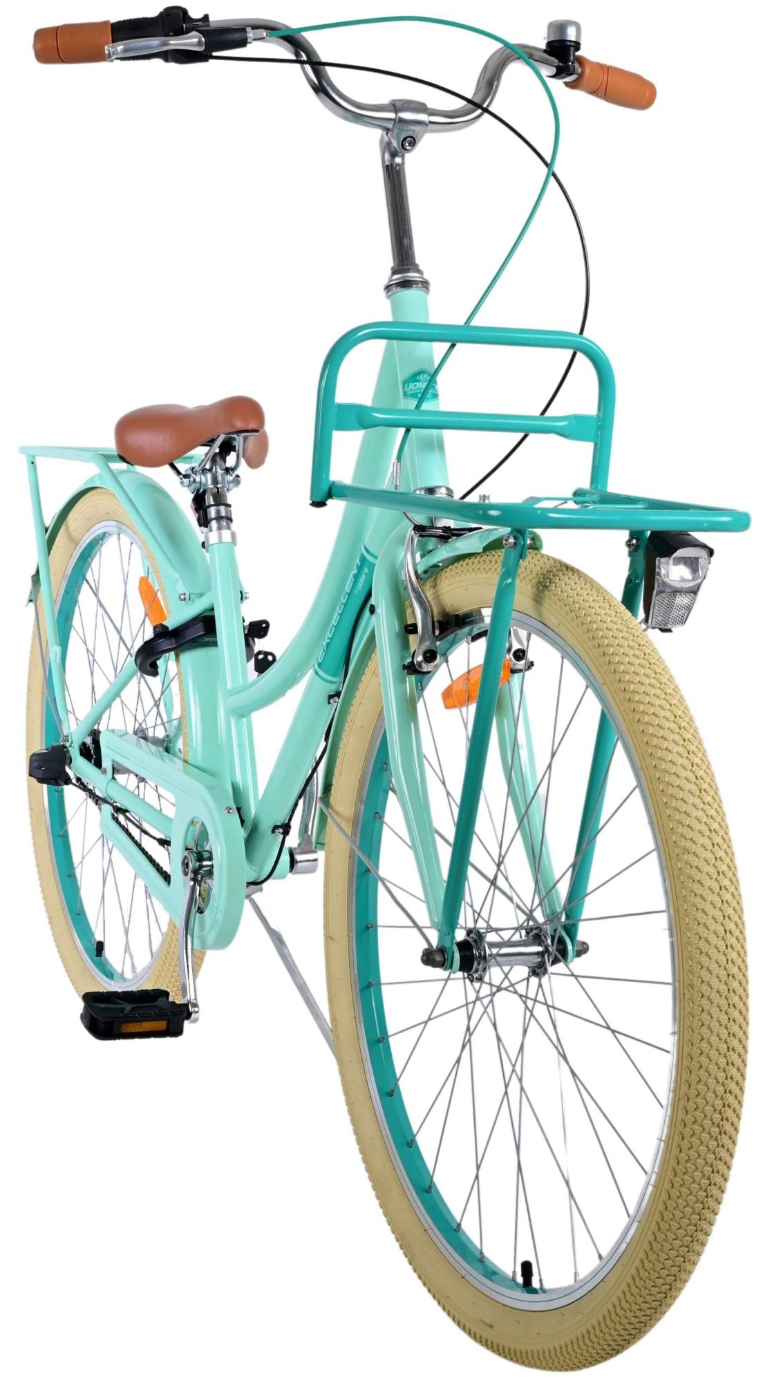 Volare Excellent 26'' groen met voordrager Nexus 3GRN