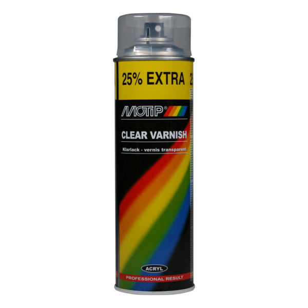 Motip spuitlak 500 ml. vernis/blanke lak A