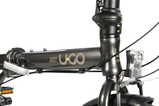 JUST U.GO Essential D6 6 spd. derailleur Iron grey