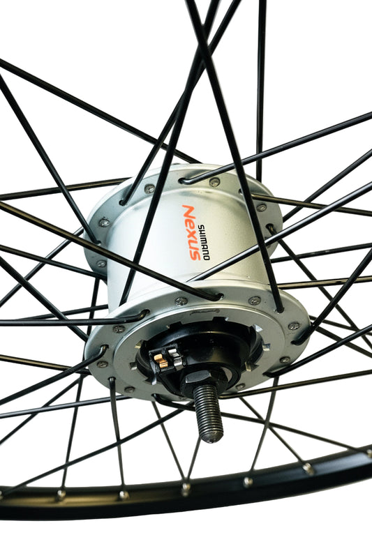 Voorwiel 28" - 622 Dynamic zwart/zwarte spaken naafdynamo RB