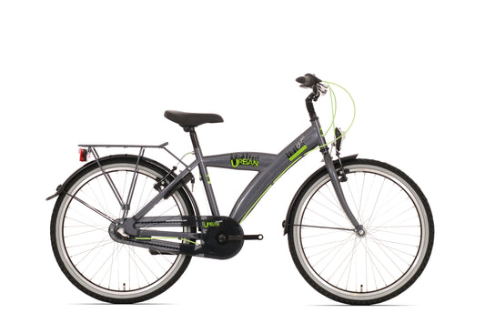 BFK 24" City Urban jongens 3V titanium - 24UJ55
