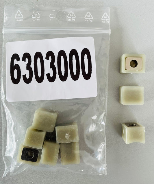 Dahon stuurpengrendel scharnierblokje 0º wit