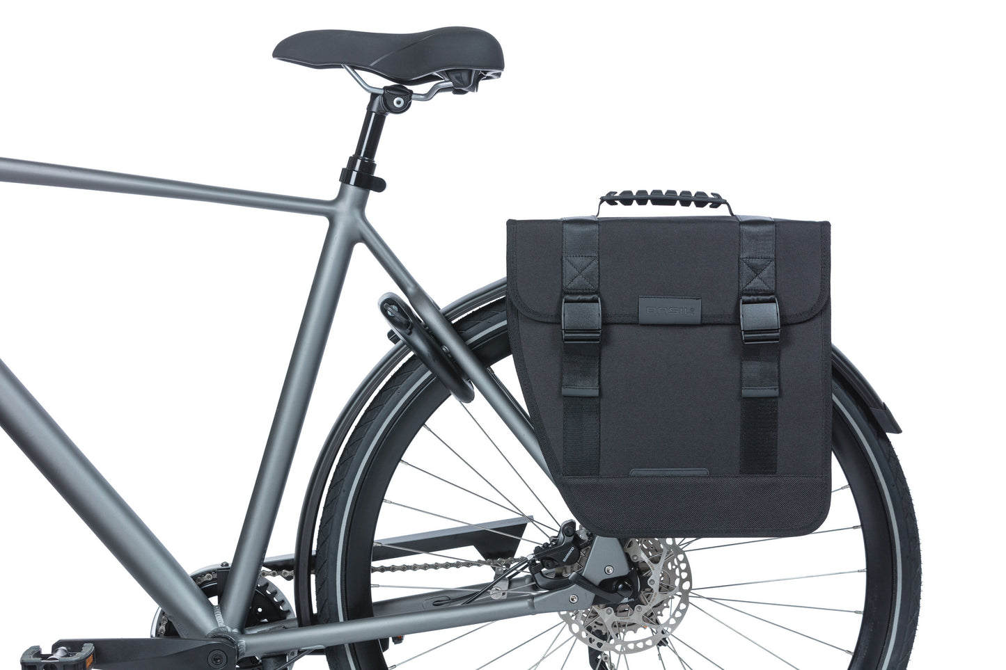 Basil 18180 Tour Left enkele fietstas 14L zwart