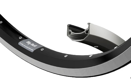 Velg 26' - 14 Bigbull 26-559 zwart 36 gts.