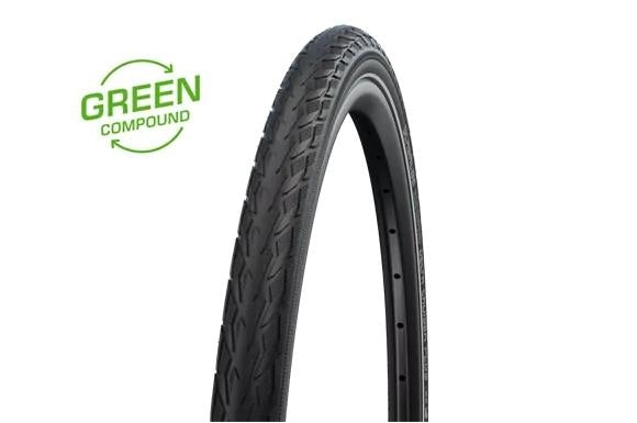 Bub. 47-559 / 26x1.75 HS 431 Delta Cruiser Plus PunctureGuard TS B/B+RT GREEN - Schwalbe 11101073.01