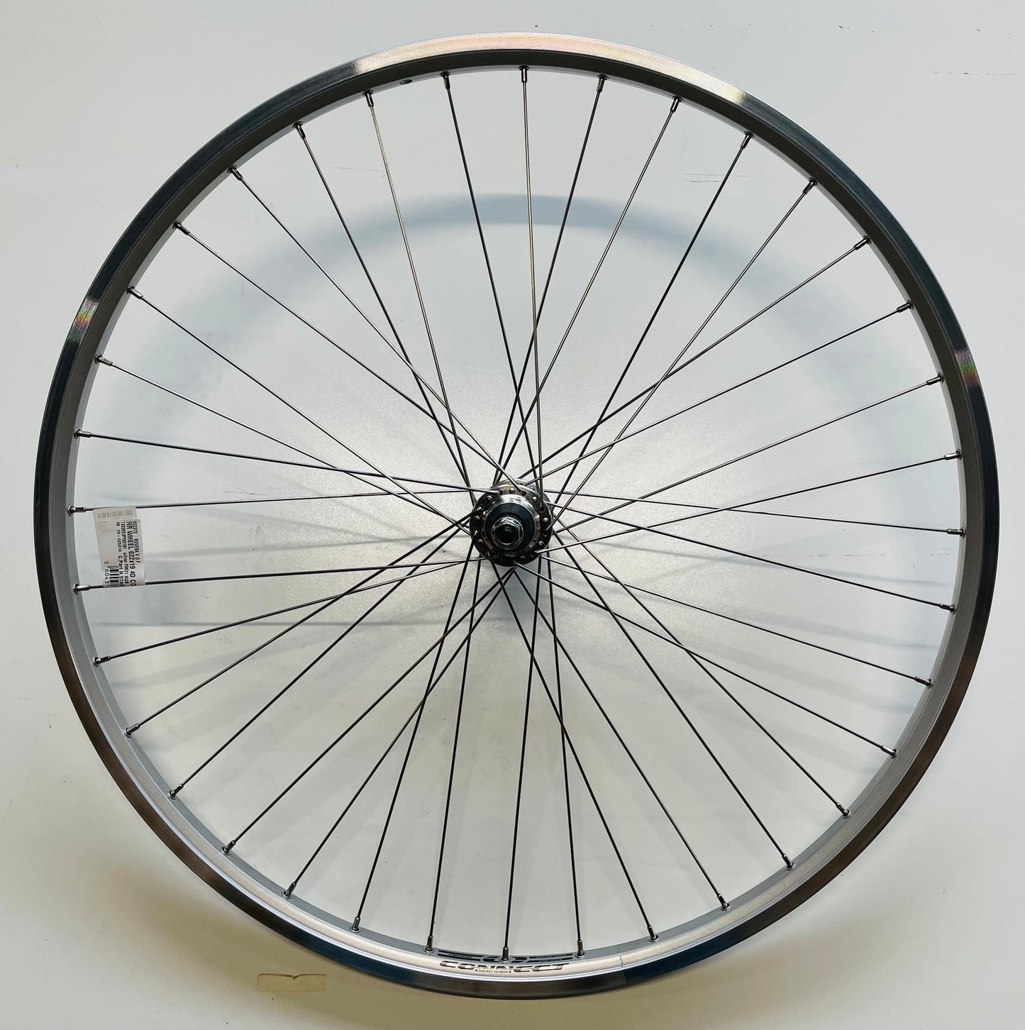 Achterwiel 28" - 622x19 4D Connect alu. zilver FM31 freewheel vast
