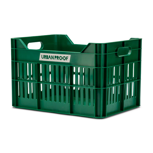 Urban Proof fietskrat 30L Click retro groen - Recycled
