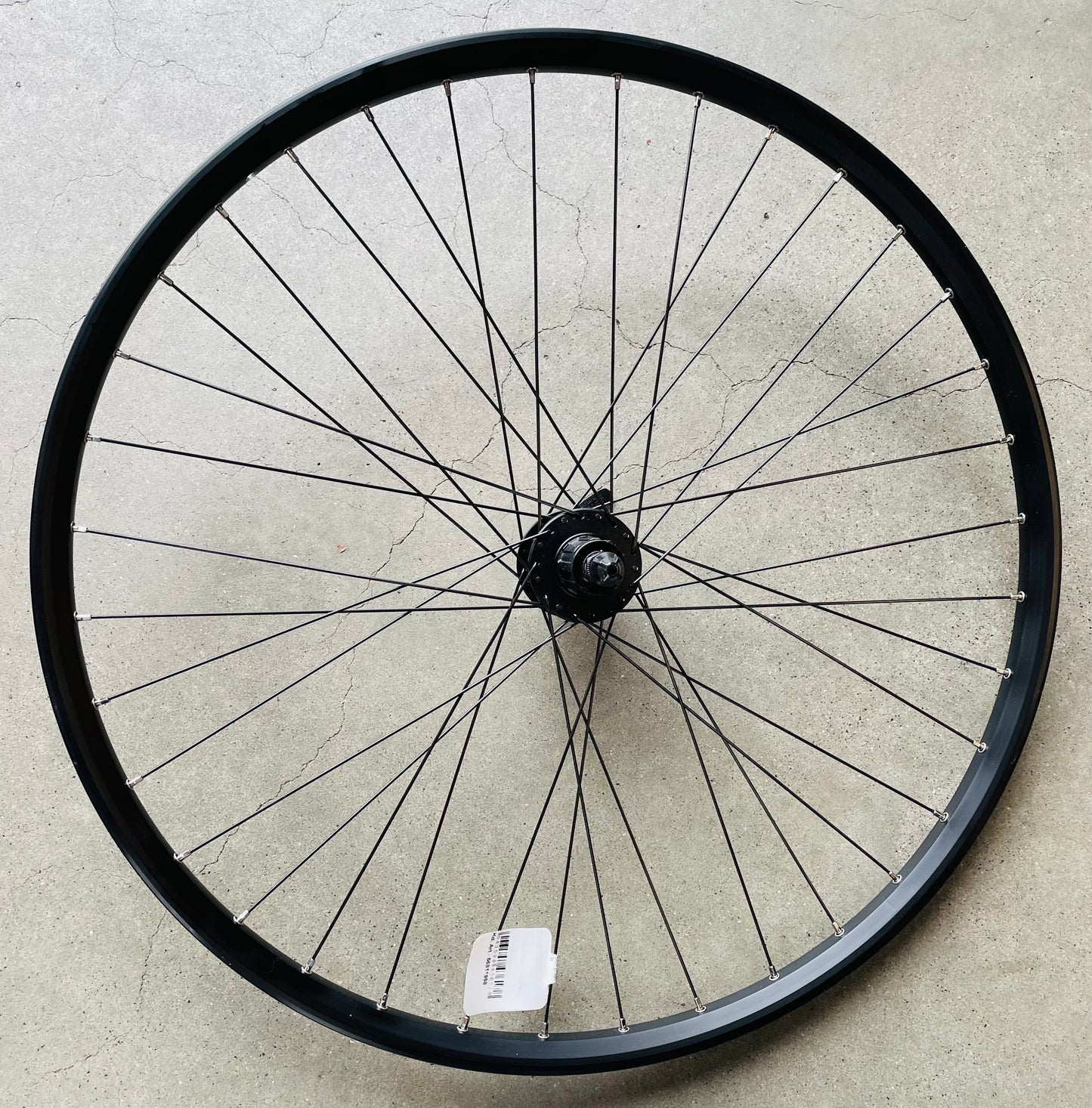 Achterwiel 28" 21-622 Taurus alu. zwart Shimano Deore M475 schijfrem