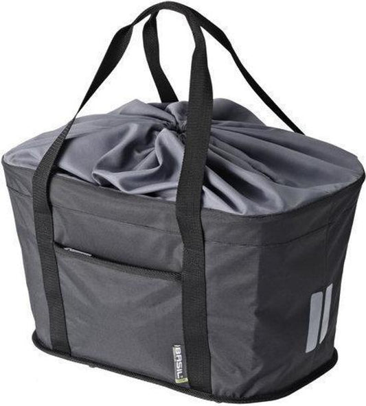Basil 17439 Select Bag Basket op drager zwart