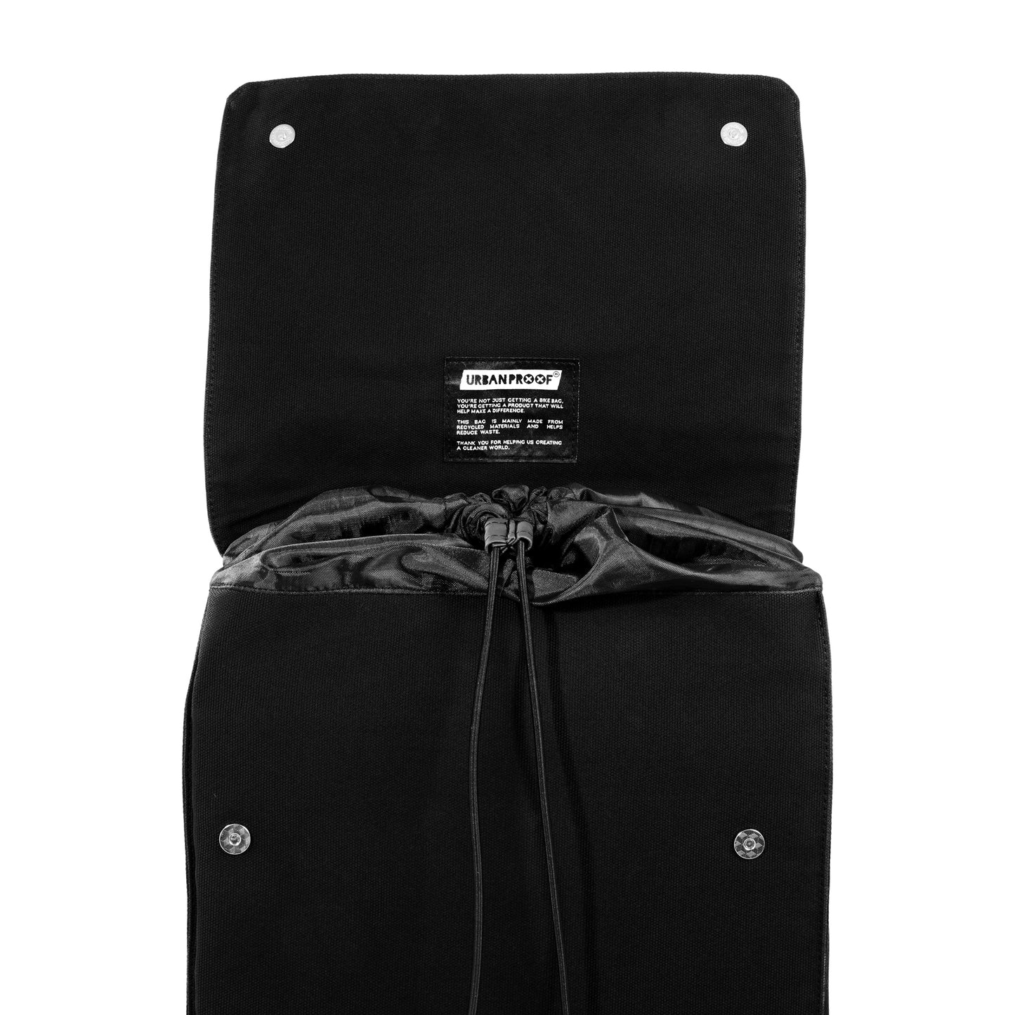 Urban Proof City Backpack Black - Recycled
