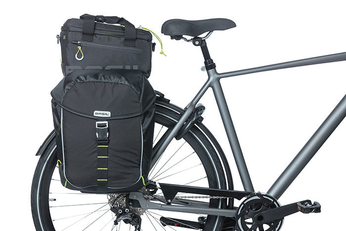Basil 70195 MIK Double Decker voor MIK adapterplaat zwart