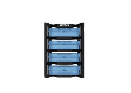 Elvedes 2023194 bleeding station starter kit gevuld met professionele ontluchtingskitS