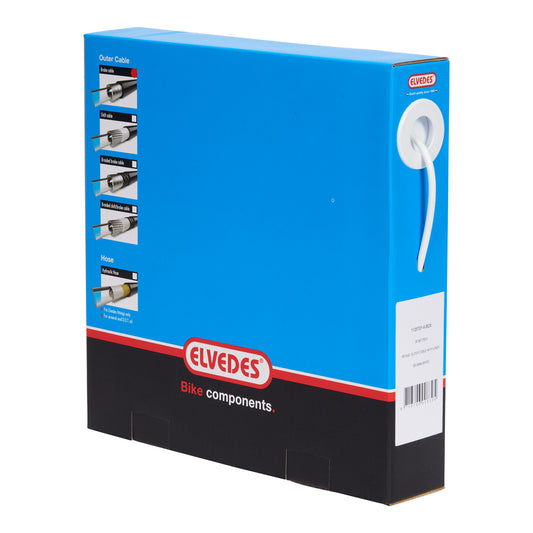 Elvedes 1125TEF-6-BOX buitenkabel 30 mtr. - 5 mm. met voering wit