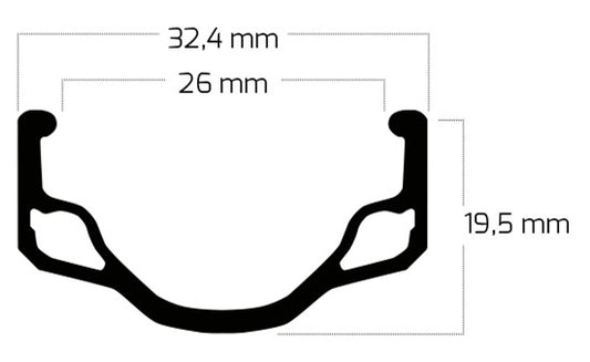 Velg 28' - 13 HL32 28'-635 HPTC 36 gts.