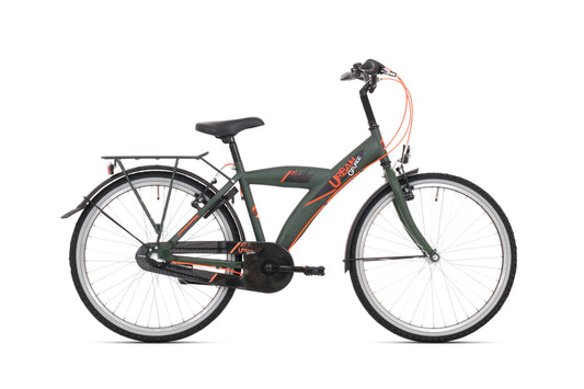 BFK 24" City Urban jongens 3V mat kakhi groen - 24UJ75