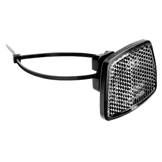 B&M 313/5K reflector voor wit mini met spanband