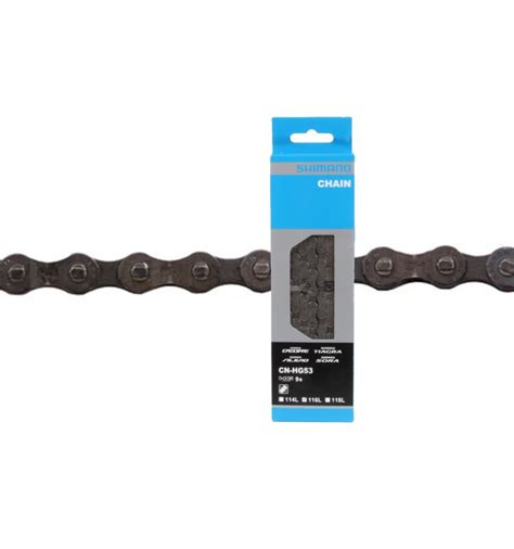 Shimano ECNHG53C116I ketting HG 9 spd. CN-HG53 116 schakels