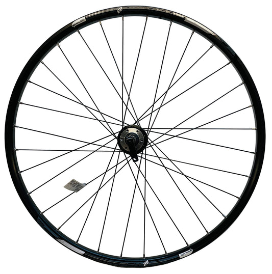 Achterwiel 27" - 584X23 IIS Blackrock 23 DB600 QR zwart schijfrem