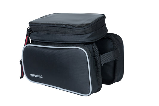 Basil 18044 Sport Design top tube frametas dubbel M 1.5L zwart