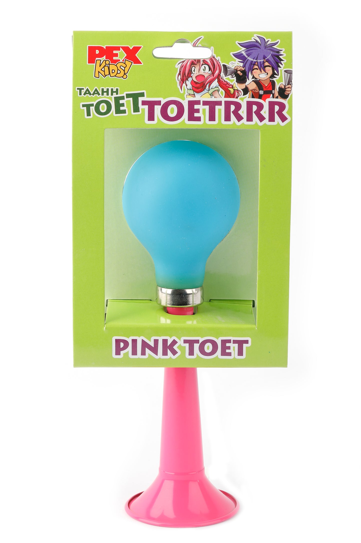 PexKids pink toet recht staal blauwe bol
