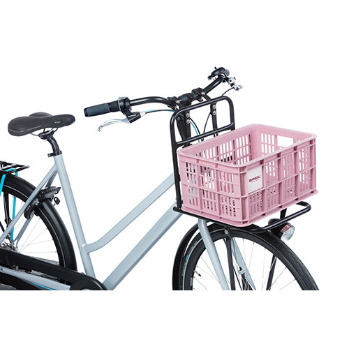 Basil 21116 Crate S fietskrat gerecycled kunststof small 17,5L blossom