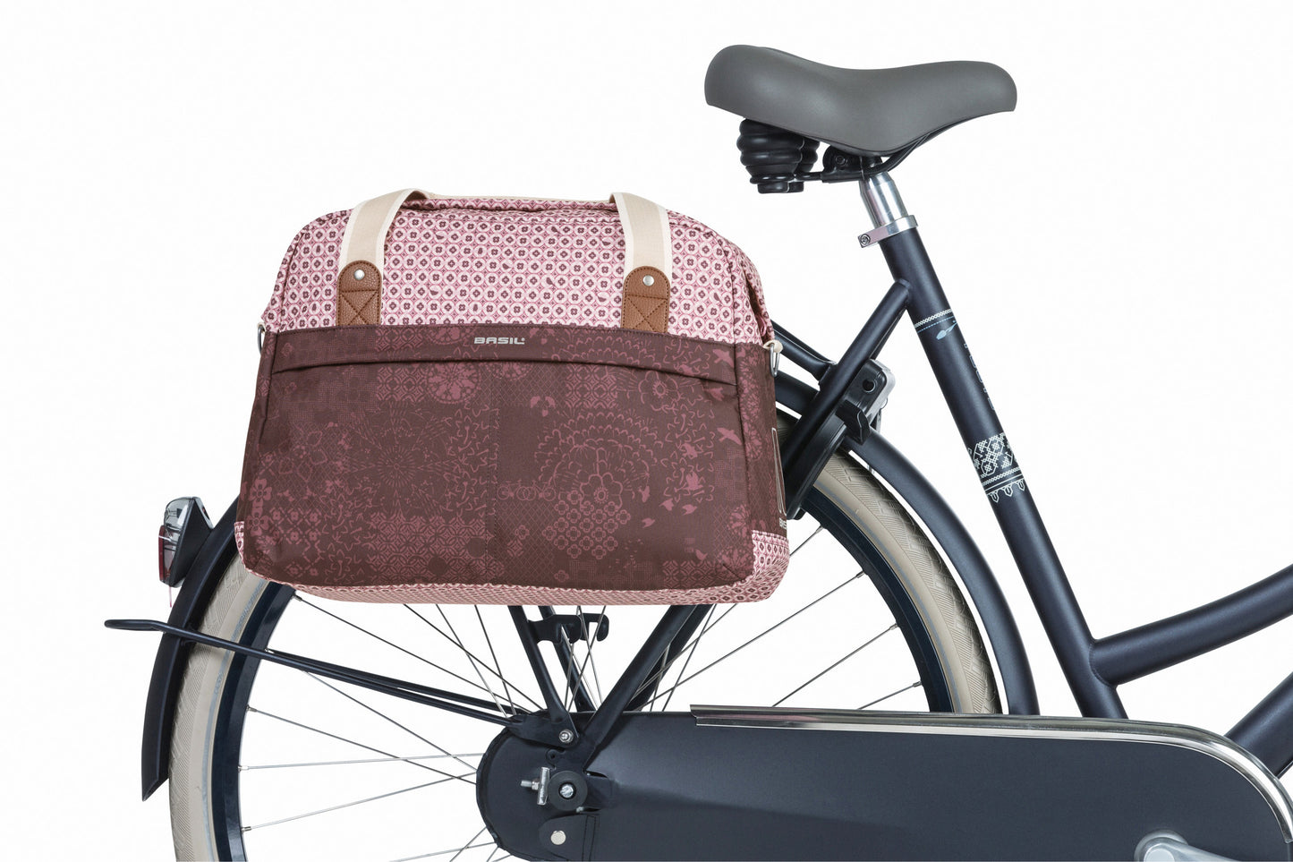 Basil 18008 Bohème Carry All bag fietsschoudertas 18L fig rood