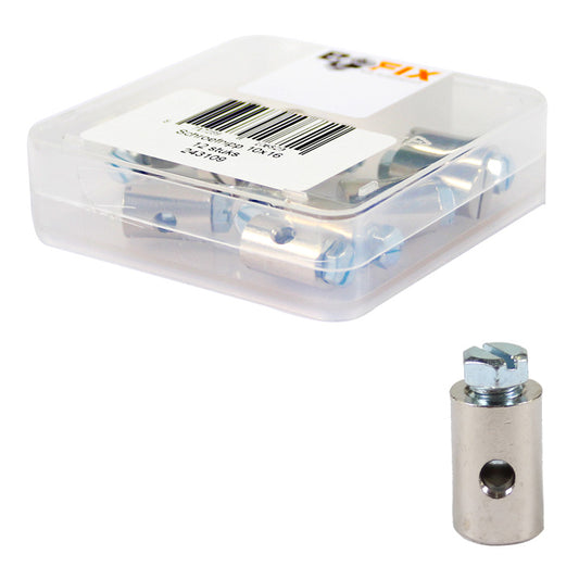 Schroefnippel 10 x 16