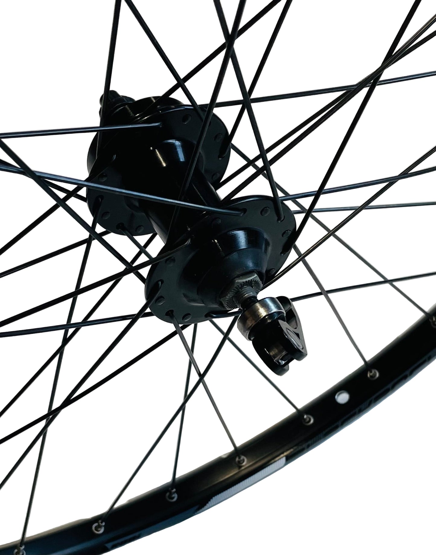 Voorwiel 27" - 584X23 IIS Blackrock 23 DB600 QR zwart schijfrem