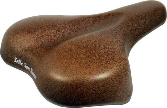 Selle San Remo zadel/kaart Verona AM PU bruin