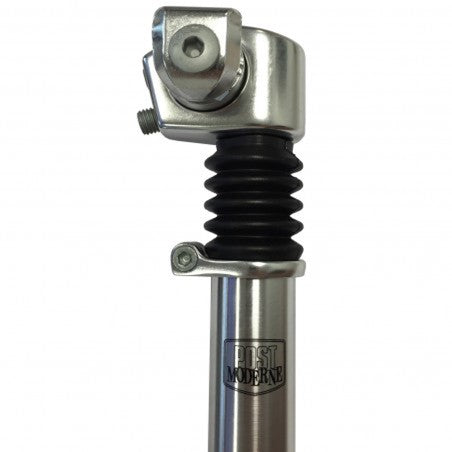 Post Moderne zadelpen verend 2-bout ATB 27.2 zilver