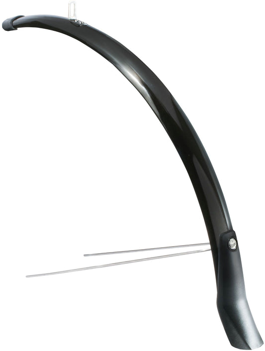 Eurofender spatbord voor Snello 28" - 51 mm. zwart