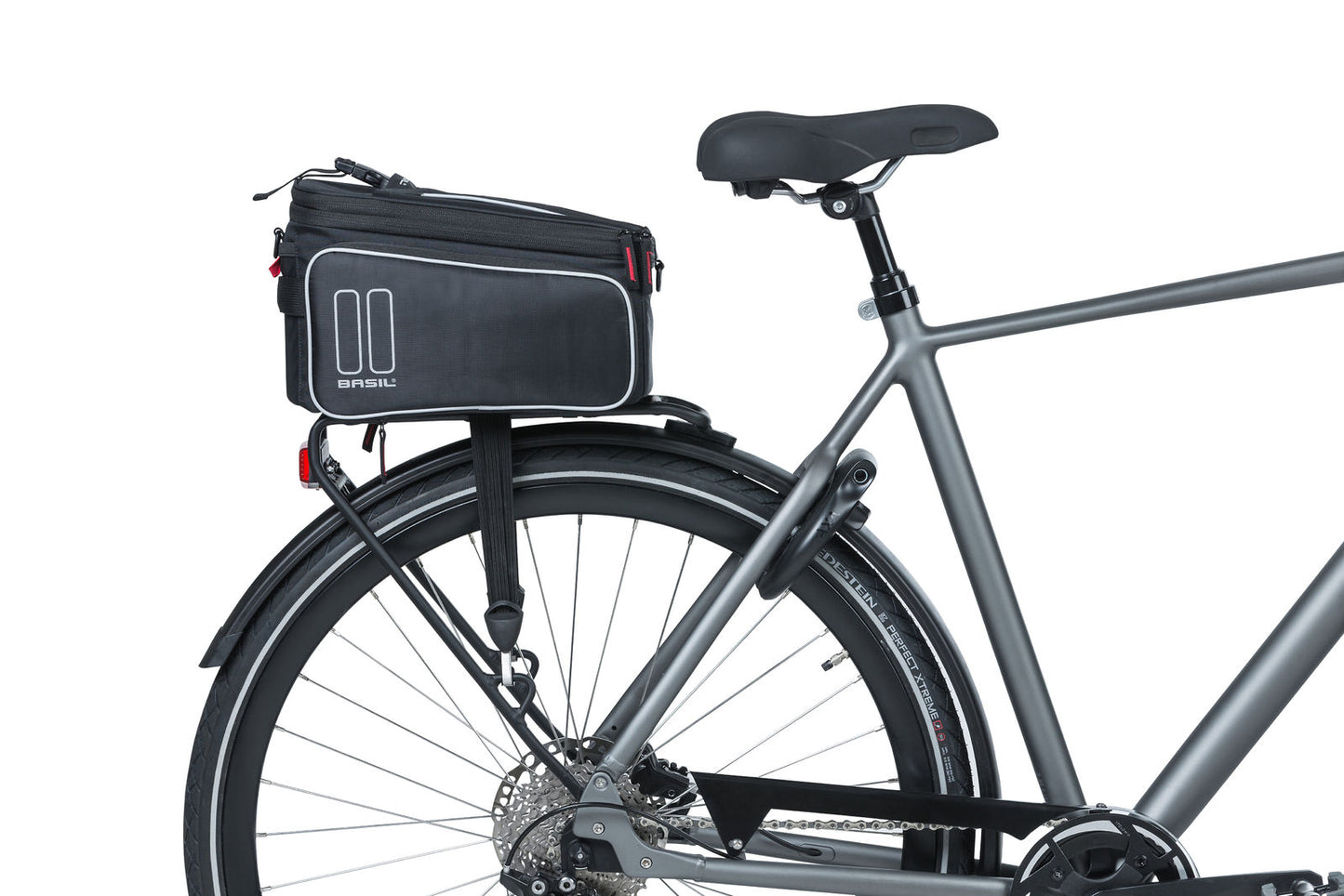 Basil 17789 Sport Design bagagedragertas MIK 7-15L. zwart