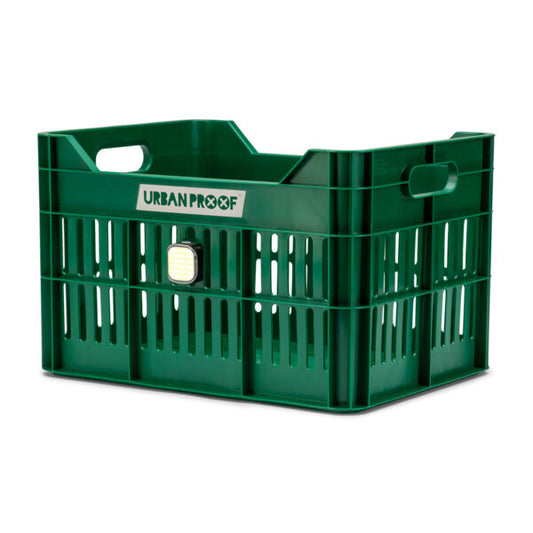 Urban Proof fietskrat 30L Click Retro Green - Recycled