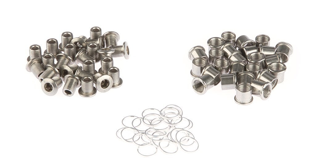 Miranda kettingbladboutjes 10 mm. RVS