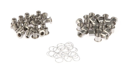 Miranda kettingbladboutjes 10 mm. RVS